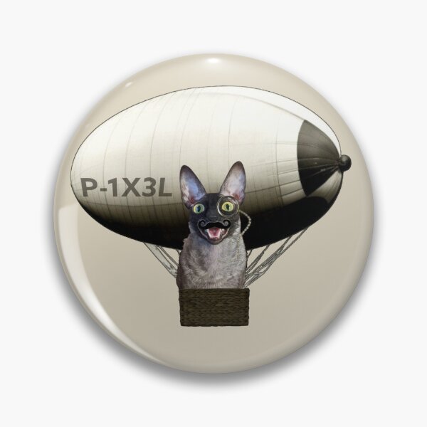 Item preview, Pixel Dirigible  designed and sold by Pixel & Sophie.