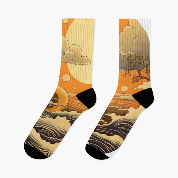 Item preview, Sky and sea in Japanese style storm designed and sold by Claudia  MOON.