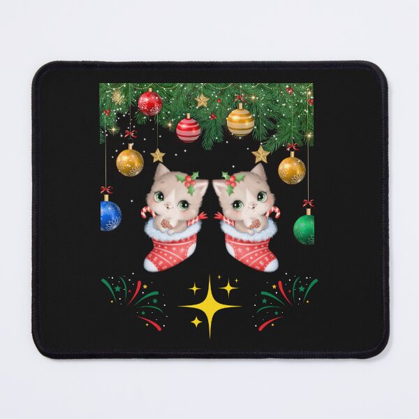 Item preview, Meowy Catmas Funny Holliday decor graphic design designed and sold by Openspace2020.