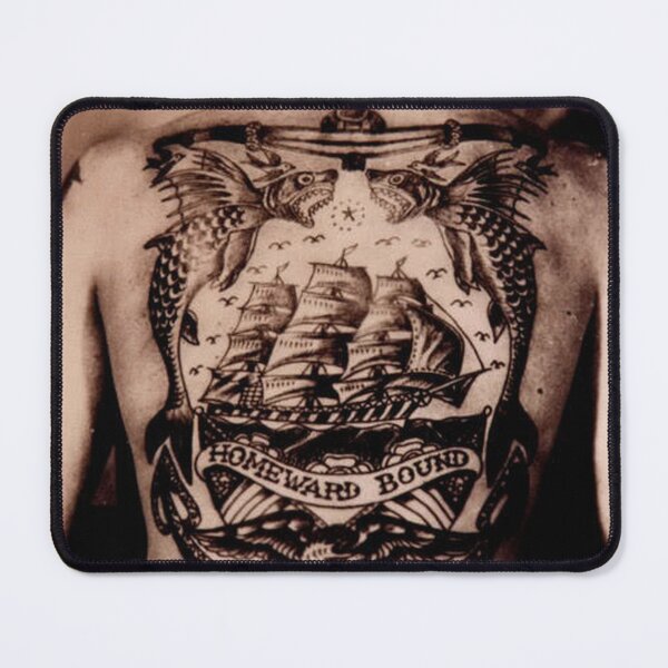 Item preview, vintage tattoo man sailor back tattooed  designed and sold by Coolstuff4you71.