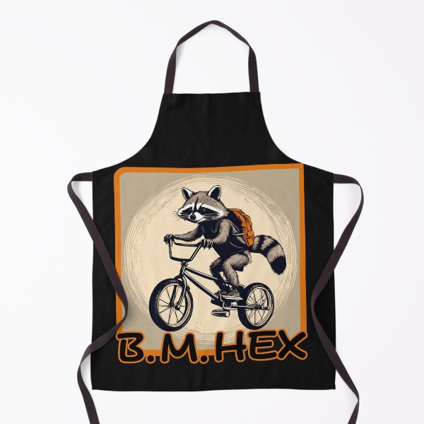 Item preview, Raccoon bmx rider designed and sold by Eolithic.