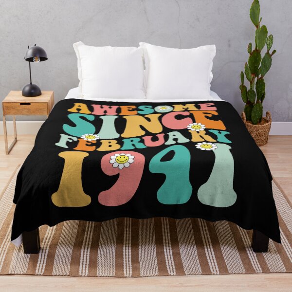 Item preview, Awesome Since February 1941 | Made In 1941 | Retro Groovy Birthday designed and sold by Christina-grich.