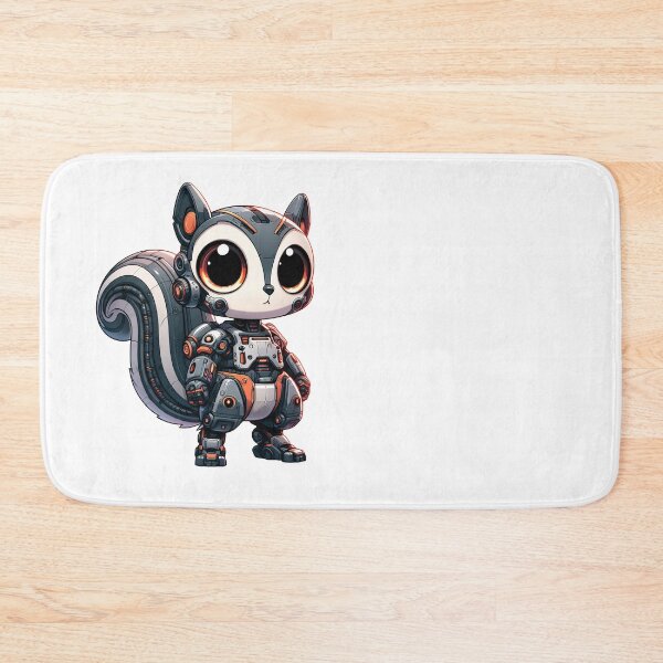 Item preview, Cute Cyberpunk Robot Squirrel! designed and sold by kukamatsu.