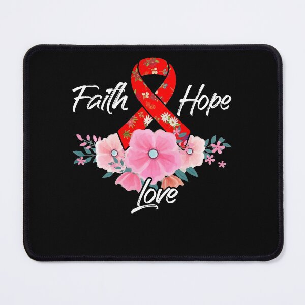 Item preview, Faith Hope Love World Aids Day HIVAIDS Awareness designed and sold by EagmianPheolea.