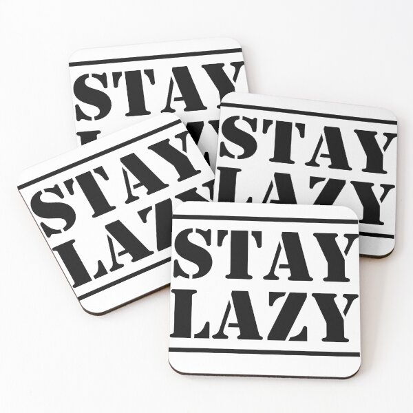 Item preview, Stal lazy black text designed and sold by Slow Shop.
