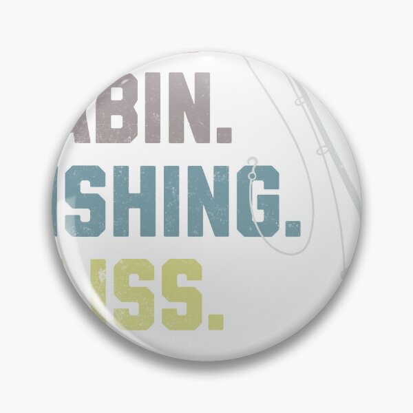 Item preview, Lake Cabin Fishing Bliss for fishing fans retro style designed and sold by All Year Round.