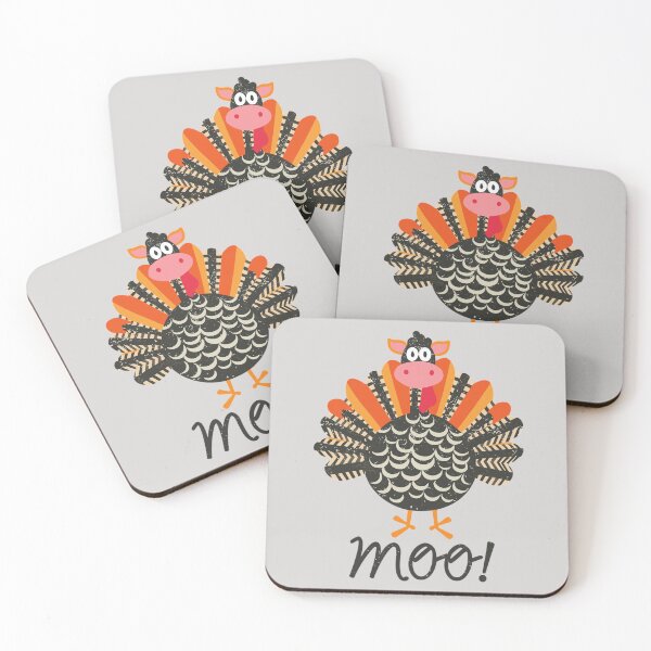 Item preview, The Moo-tiful Turkey Cow designed and sold by EmeraldeaArt.
