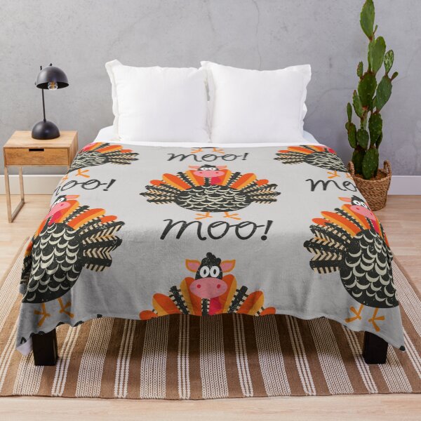 Item preview, The Moo-tiful Turkey Cow designed and sold by EmeraldeaArt.