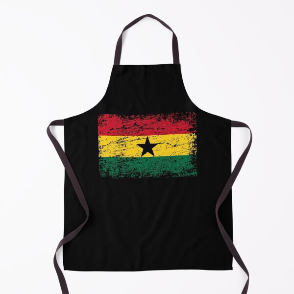 Item preview, Ghana flag flag used look designed and sold by GeogDesigns.