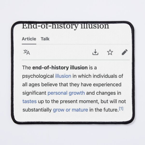 Artikelvorschau, End-of-history Illusion entworfen und verkauft von moondry.