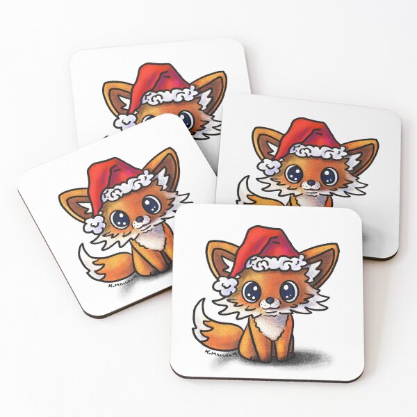 Item preview, Cute Holiday Fox designed and sold by Kendra Malcolm.