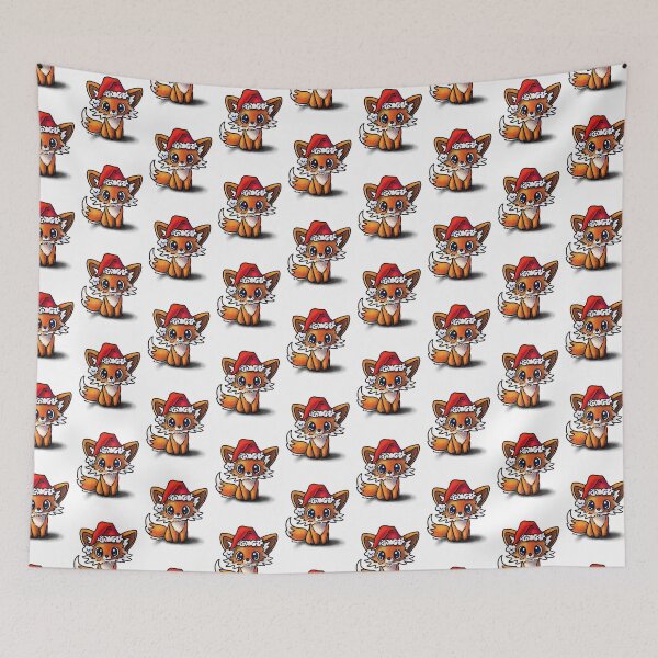 Item preview, Cute Holiday Fox designed and sold by Kendra Malcolm.