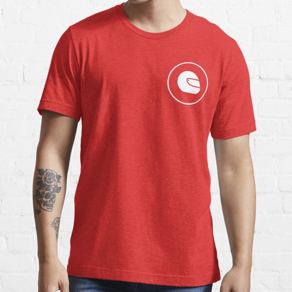 Superlogo -- White on Red Essential T-Shirt