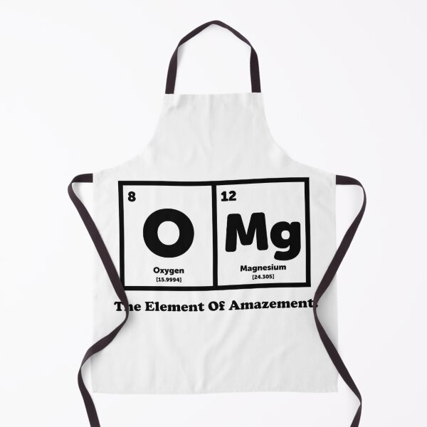 Item preview, OMG The Element Of Amazement - Science Humor designed and sold by ScienceCorner.