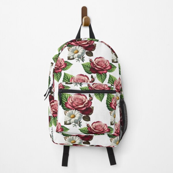 Item preview, White rose pattern designed and sold by Katbydesign.