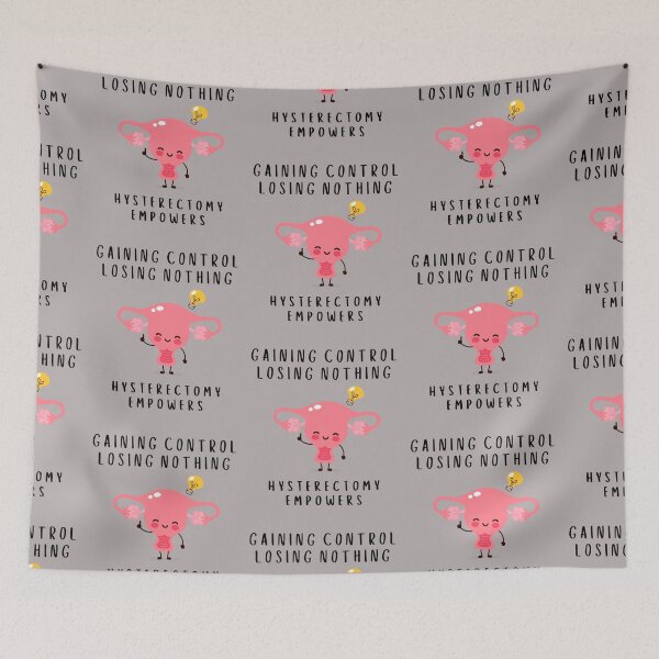 Item preview, Hysterectomy- empowers -Gaining control losing nothing-sticker designed and sold by medoutfits.