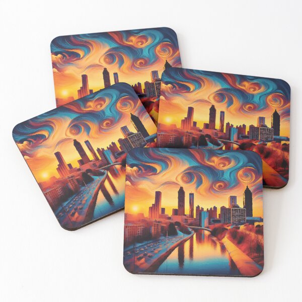 Item preview, Atlanta at Sunset designed and sold by badguyduh.