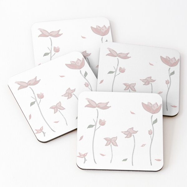 Item preview, light pink flowers from grey branches. designed and sold by sunnymonday.