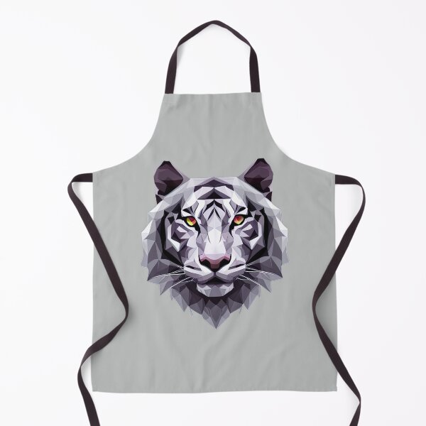 Item preview, White Tiger Gray designed and sold by PolygonXYZ.