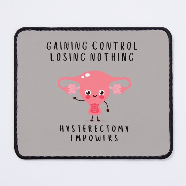 Item preview, Hysterectomy empowers -Gaining control losing nothing-uterus sticker designed and sold by medoutfits.