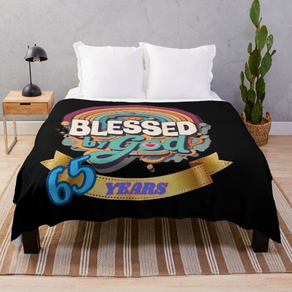 Item preview, BLESS BY GOD 65 YEARS designed and sold by carlos crane.