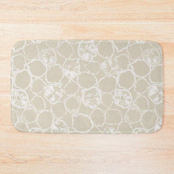 Item preview, tie dye - shibori kumo and arashi white texture over beige designed and sold by marufemia.
