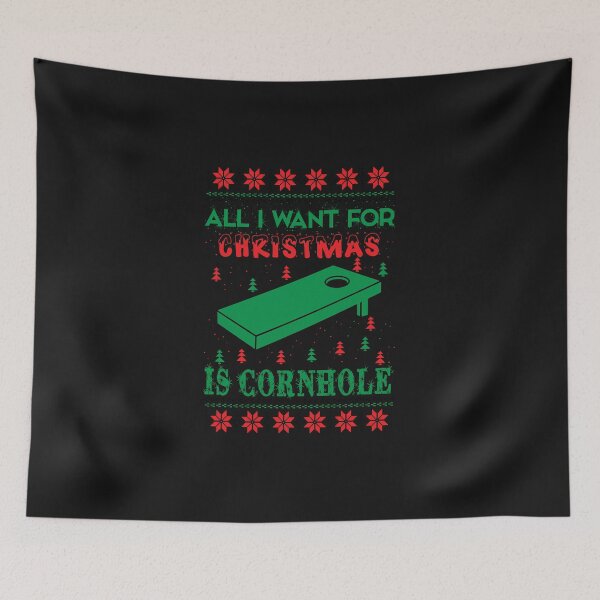 Item preview, All I Want For Christmas Is Cornhole designed and sold by designclub.