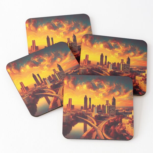 Item preview, Atlanta at Sunset designed and sold by badguyduh.