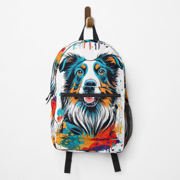 Artikelvorschau, Süßer Collie-Hund - Collie Colorful entworfen und verkauft von BabyYodaSticker.