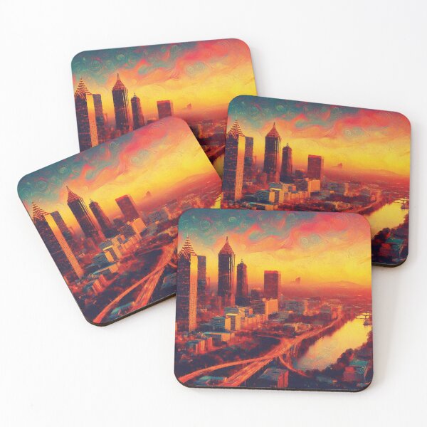 Item preview, Atlanta at Sunset designed and sold by badguyduh.