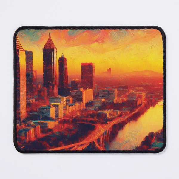 Item preview, Atlanta at Sunset designed and sold by badguyduh.