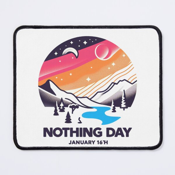 Item preview, Jan 16th - Nothing Day designed and sold by CrankyOldDude.