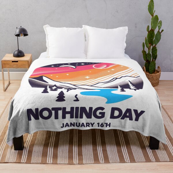 Item preview, Jan 16th - Nothing Day designed and sold by CrankyOldDude.