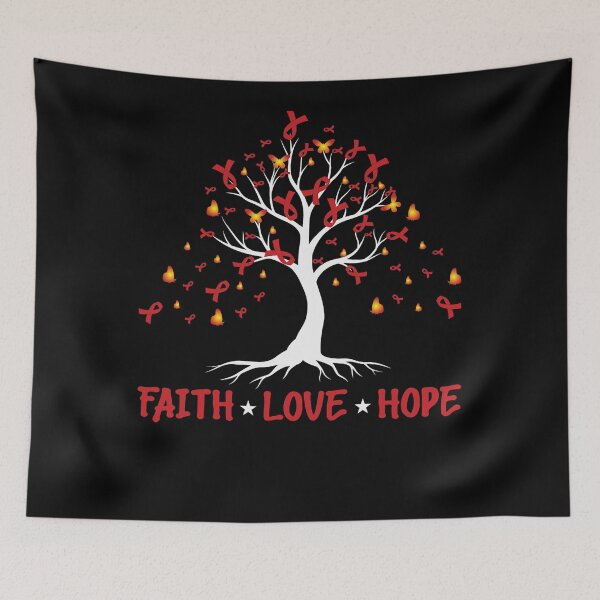 Item preview, Faith Love Hope World Aids Day  (1) designed and sold by EagmianPheolea.