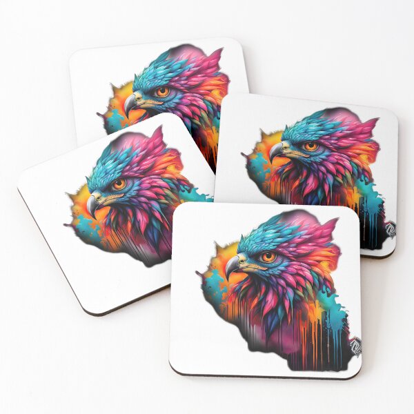 Item preview, colorful eagle designed and sold by eikulabs.