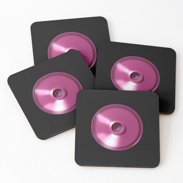 Item preview, Shiny Pink Vinyl Record designed and sold by musicgeniusart.