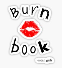 Burn Book: Stickers | Redbubble