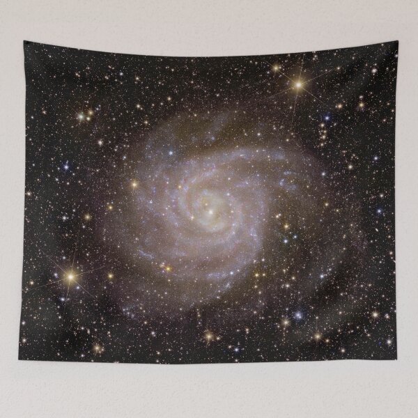 Item preview, Euclid's Gaze: Unveiling the Cosmic Tapestry of Spiral Galaxy IC 342 designed and sold by EMWebDesign.