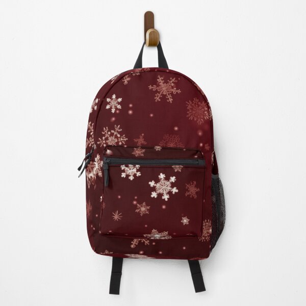 Item preview, CHRISTMAS | Snowflakes on Red 1 designed and sold by RedHandedOD.