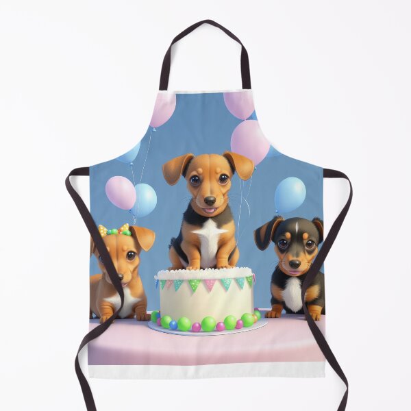 Item preview, Surreal artwork of Dachshund puppy in birthday party designed and sold by Tio-Tecun.