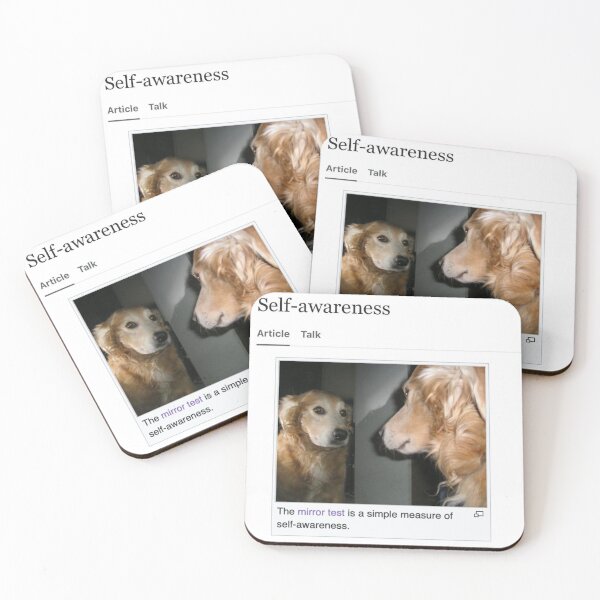 Item preview, Self-awareness Dog designed and sold by moondry.