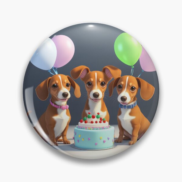 Item preview, Adorable Dachshund dog puppy beautiful fun birthday party designed and sold by Tio-Tecun.