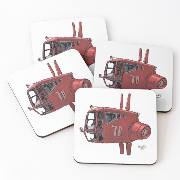 Item preview, Red flying machine designed and sold by Ailantd.