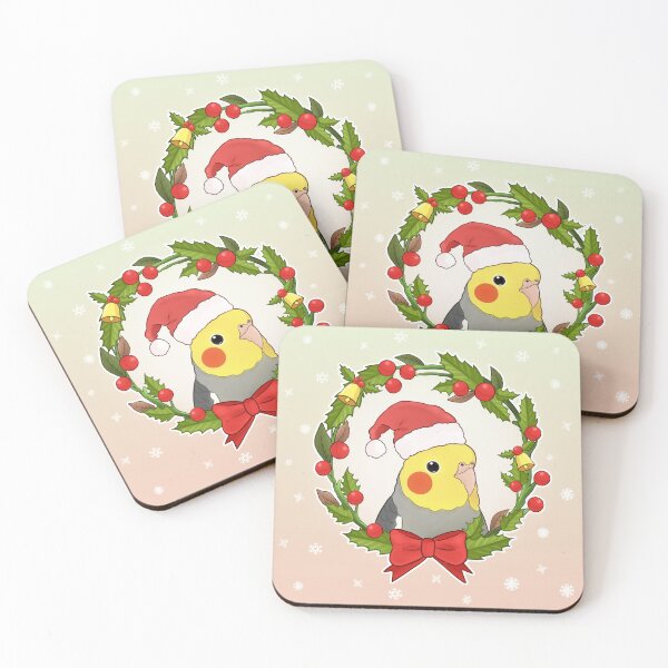 Item preview, Christmas Cockatiel designed and sold by meruesan.