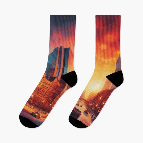Item preview, Boston at Sunset designed and sold by badguyduh.