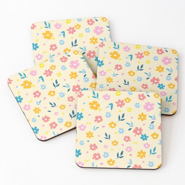 Item preview, Floral pattern cute flowers and leaves  designed and sold by Safa  Reda.
