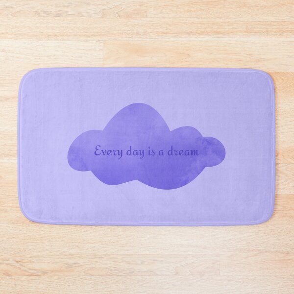 Item preview, Every day is a dream - Cute aesthetic purple cloud designed and sold by wonderxwander.