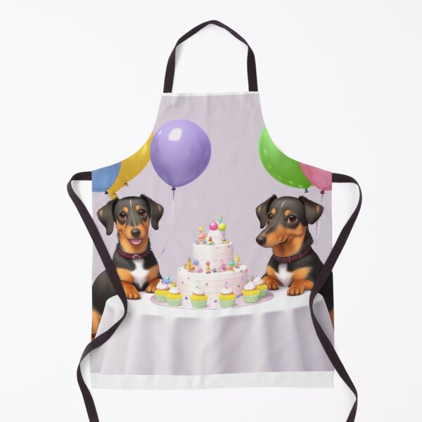 Item preview, Sureal Dachshund dog artwork in fun birthday party designed and sold by Tio-Tecun.
