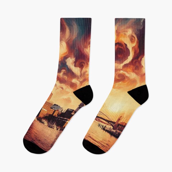Item preview, Boston at Sunset designed and sold by badguyduh.