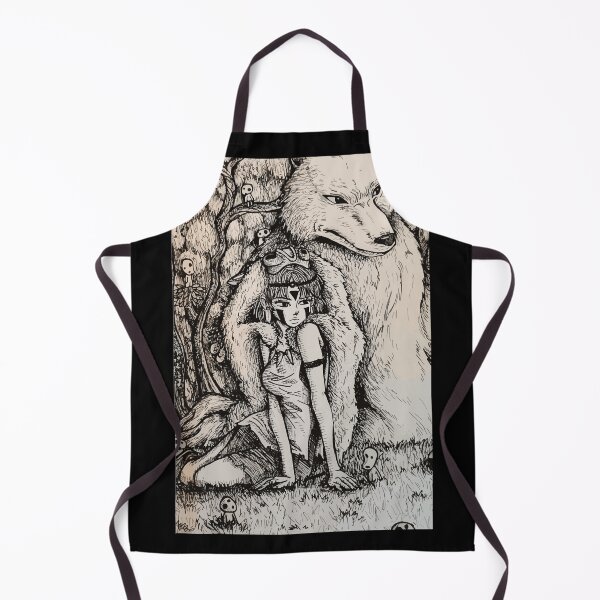 Item preview, Wolf and Strong Nature Princess Fan Art designed and sold by DelFavaBean.